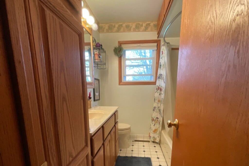 Williamston bathroom update by Odd Fellows Contracting