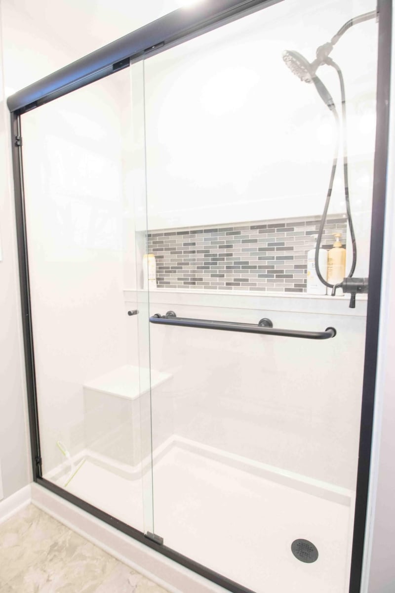 Williamston bathroom update by Odd Fellows Contracting