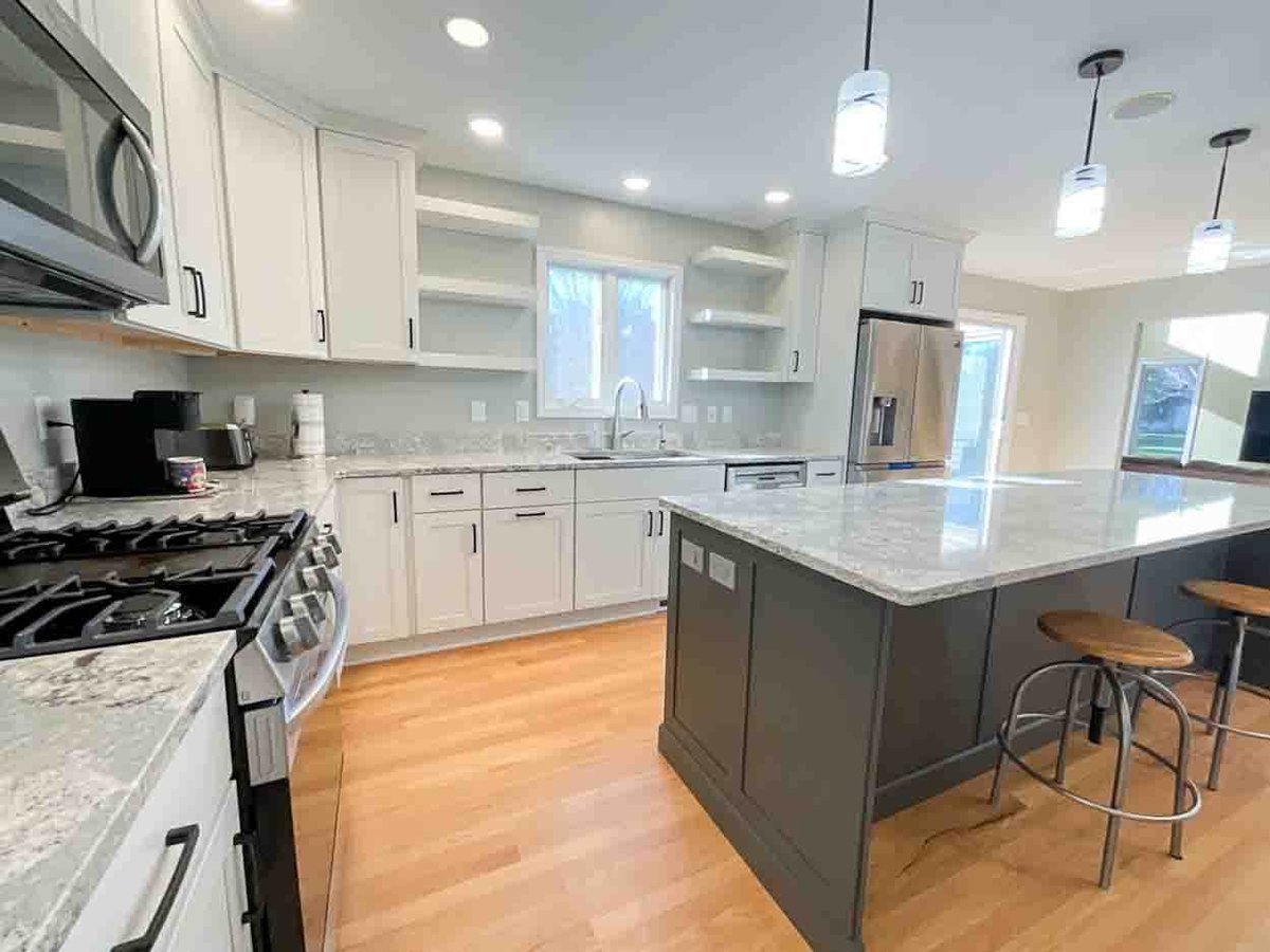 Williamston kitchen remodel by Odd Fellows Contracting