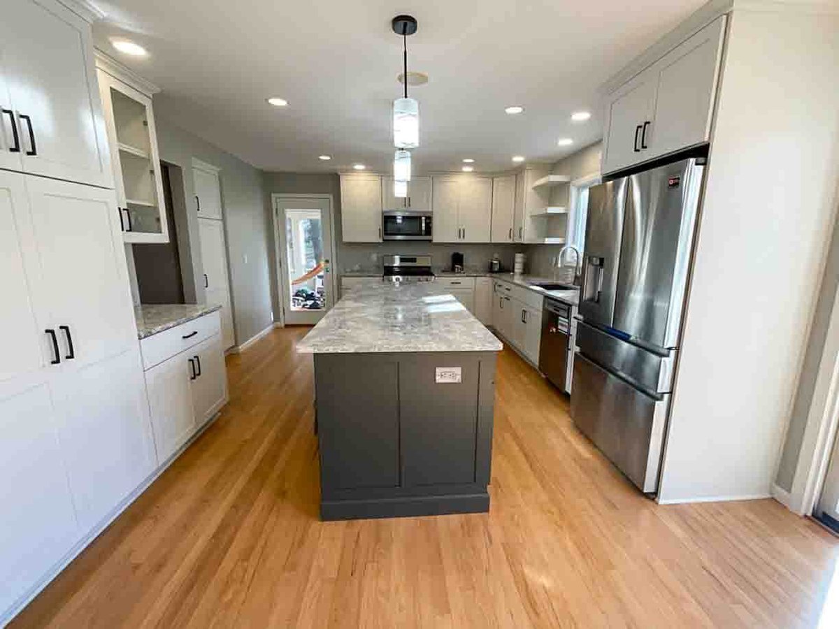 Williamston kitchen remodel by Odd Fellows Contracting