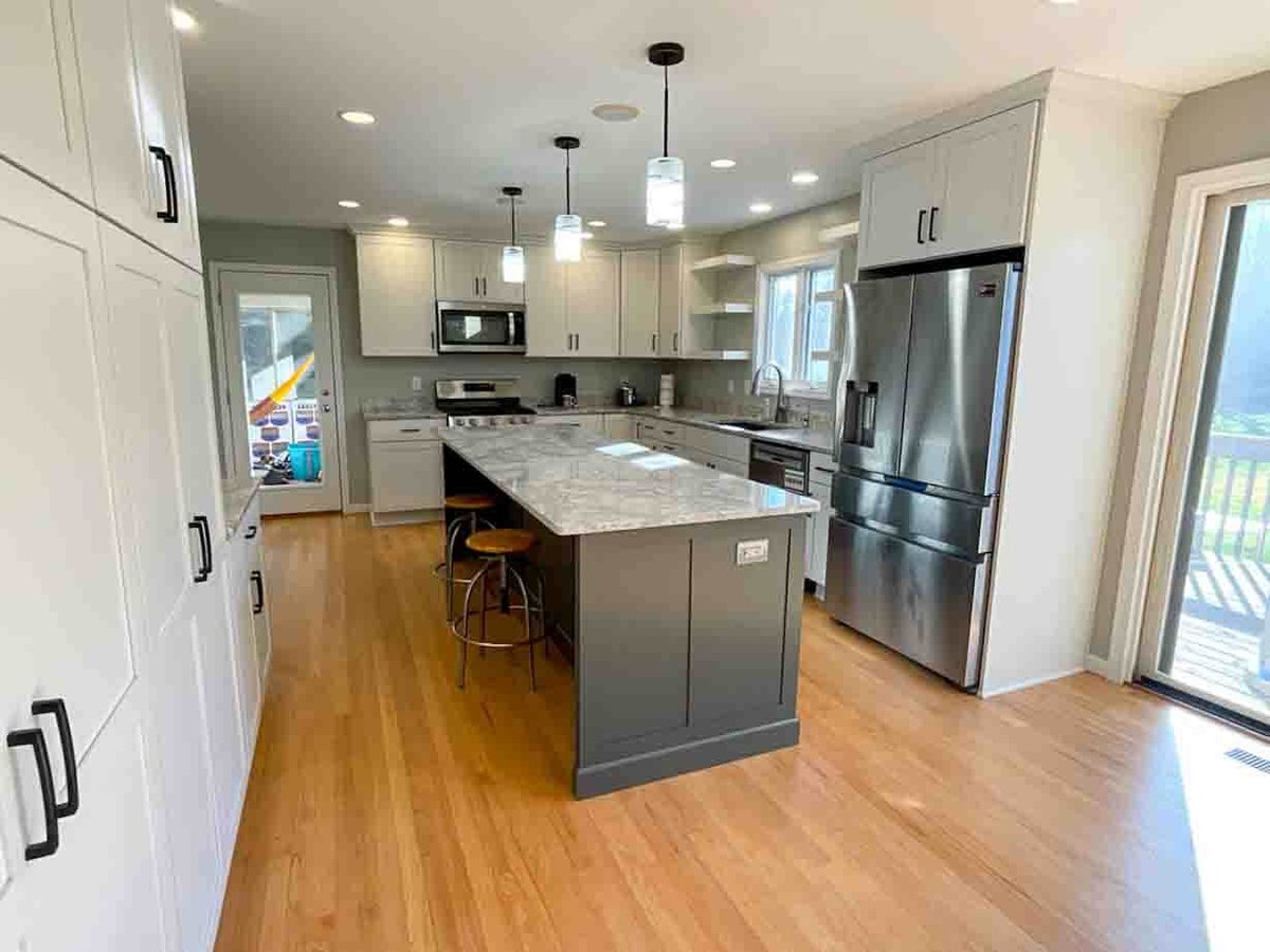 Williamston kitchen remodel by Odd Fellows Contracting