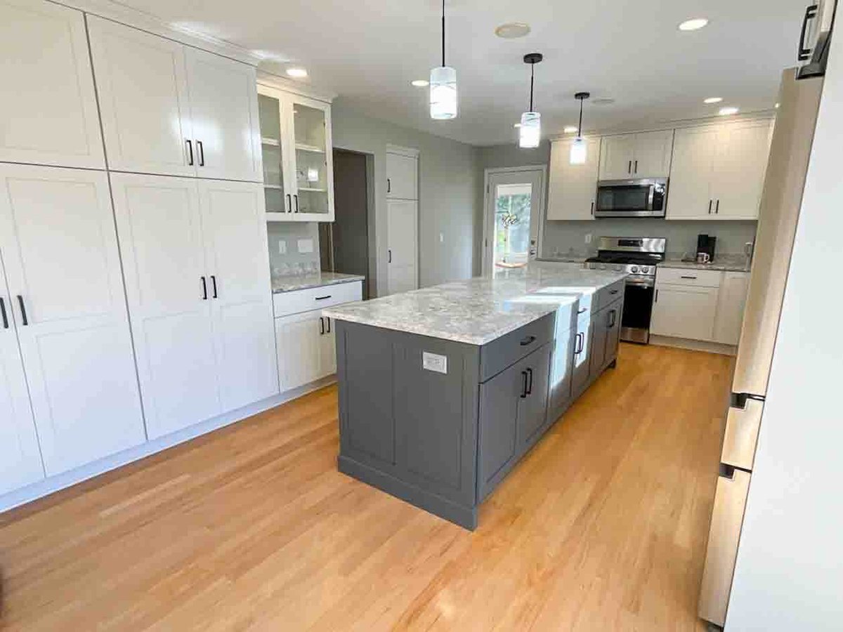 Williamston kitchen remodel by Odd Fellows Contracting