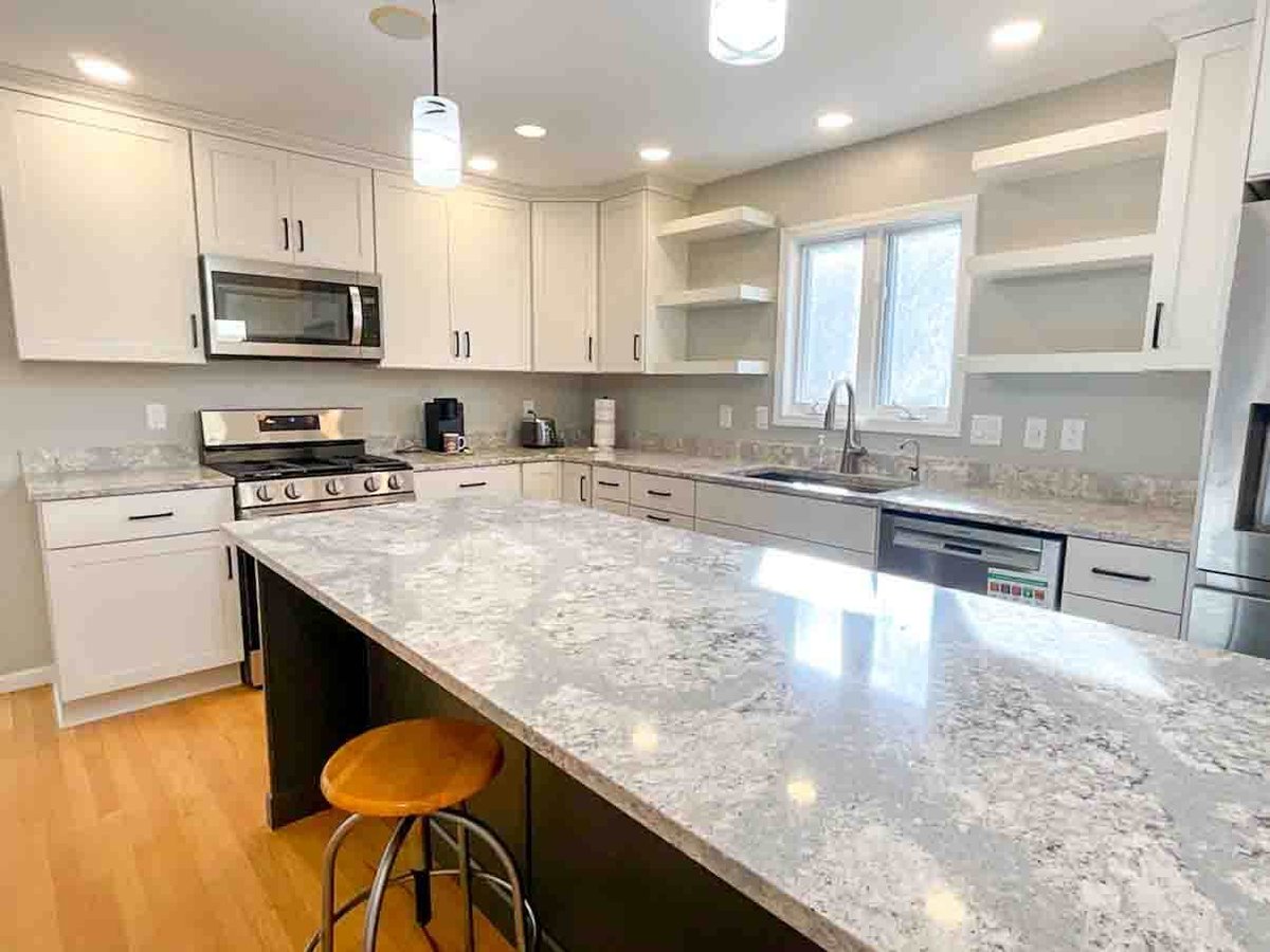 Williamston kitchen remodel by Odd Fellows Contracting