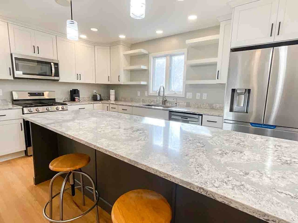 Williamston kitchen remodel by Odd Fellows Contracting