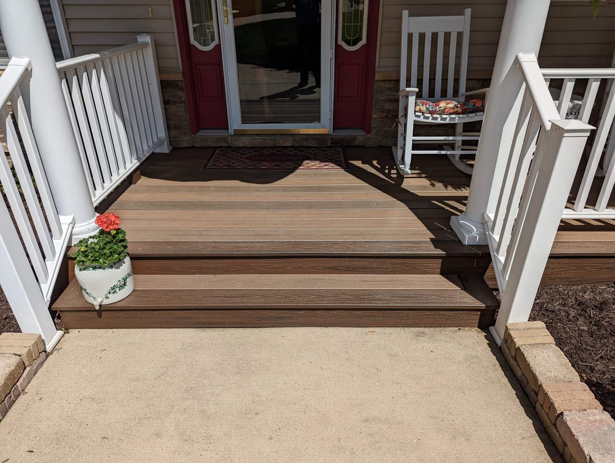Webberville porch update by Odd Fellows Contracting