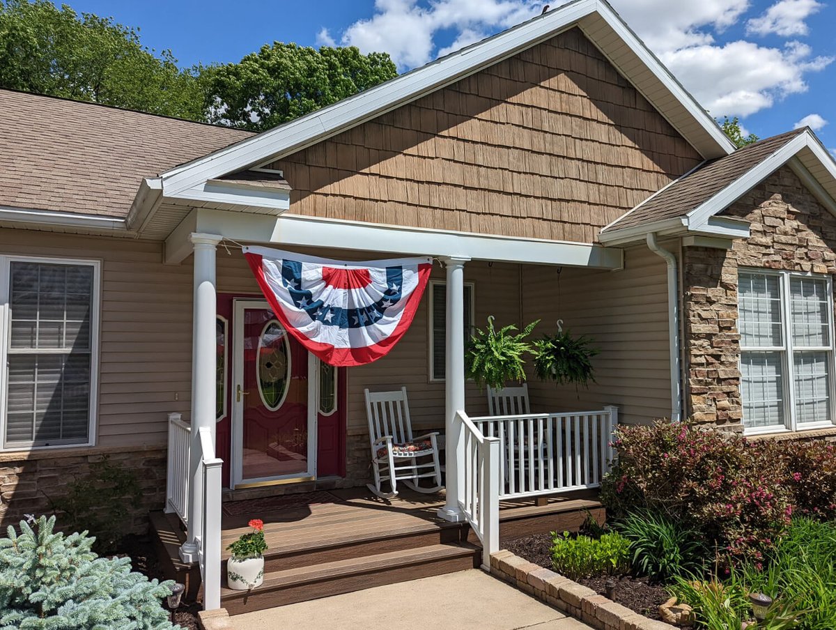 Webberville porch update by Odd Fellows Contracting