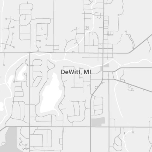 DeWitt, MI Map