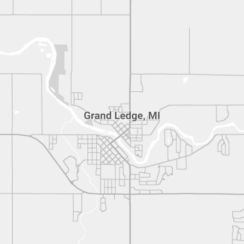 Grand Ledge, MI Map