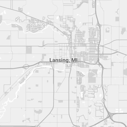 Lansing, MI Map