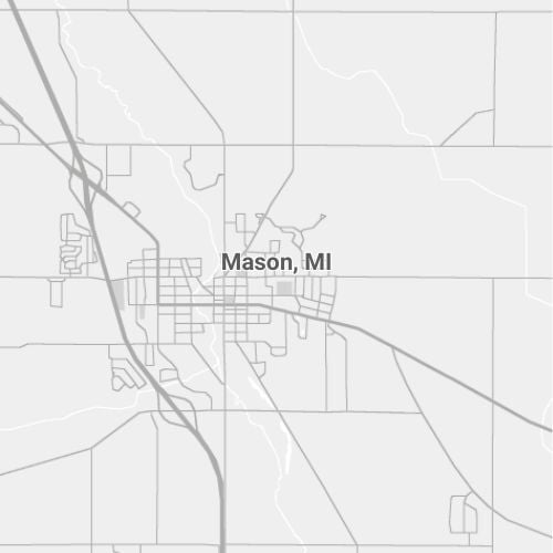 Mason, MI Map