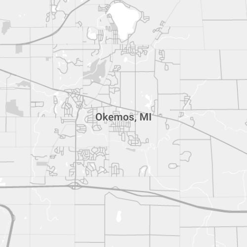 Okemos, MI Map