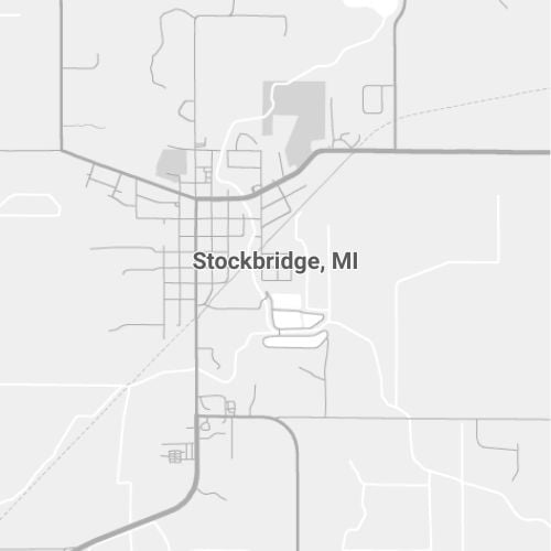 Stockbridge, MI Map