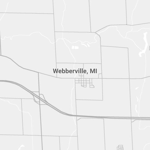 Webberville, MI Map